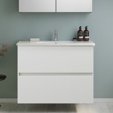 burgbad Liniq Waschtisch mit Unterschrank 100,5 cm (1/5)