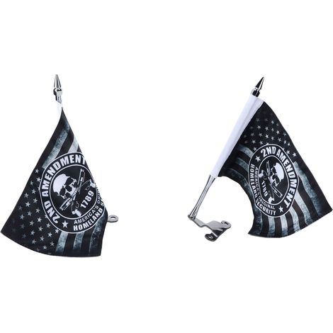 Support de mât drapeau pour coffre arrière avec drapeau Sécurité intérieure, kit gauche/droite de remplacement pour Honda Gold Wing Tour DCT 2018-2020 (1/5)
