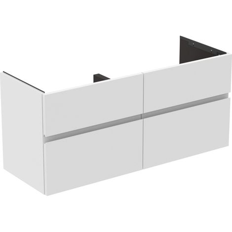 Ideal Standard Finesse - Mueble de lavabo, 120x44x55 cm, 4 cajones, blanco mate E3390Y1 (1/3)
