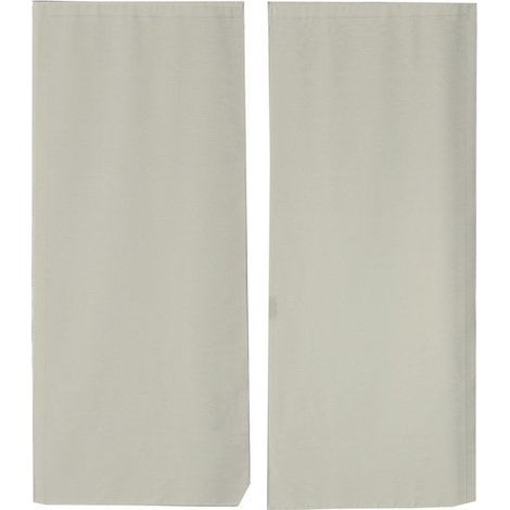 AUTRES Paire de vitrages tamisant, Rio naturel L. 45 x H .120 cm (1/4)