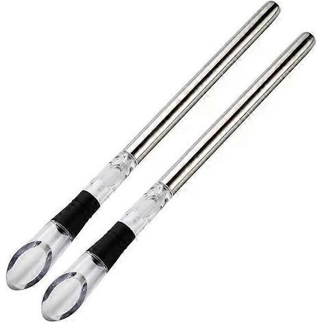 Set of 2 wine coolers, chilling sticks for wine bottles, wine decanters - AquaForge (1/5)
