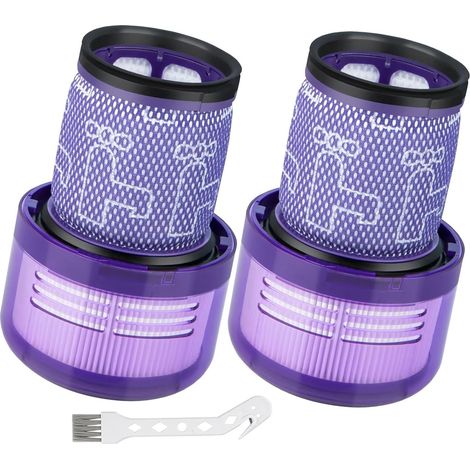 HEPA Filter für Dyson V12 Detect Slim Absolute Extra Waschbar Ersatzteile V12 Filter Ersatz Zubehör für Dyson Slim Staubsauger Ersetzen Sie 971517-01 (1/5)