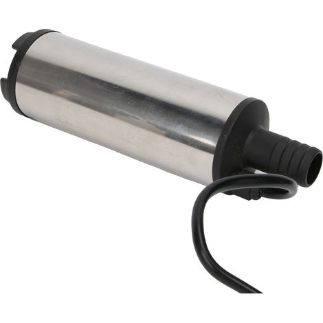 Pompe submersible électrique 12 V, petit outil en acier inoxydable pour eau, diesel et kérosène (1/5)