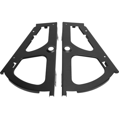 Charnière de tiroir pour meuble à chaussures, acier laminé à froid, accessoires de montage pour meubles, noir (1/5)