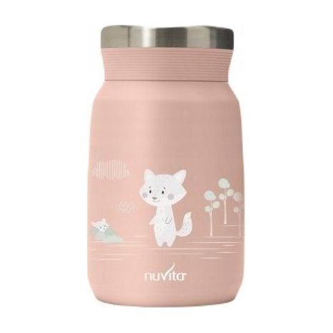 Nuvita Thermos für Kinder Lachs 500 ml langlebig