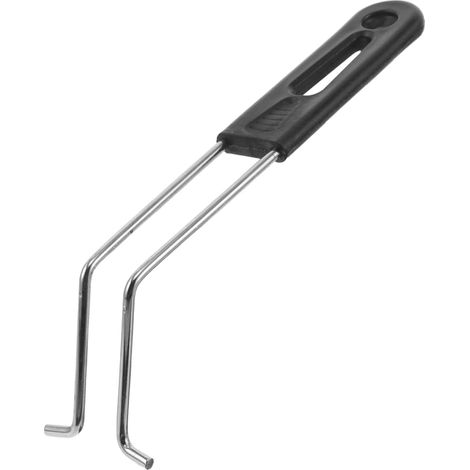 Hitzebeständiger, rutschfester Friteusengriff, robustes Material, Ersatzteil für Frittierkorb, für den privaten Gebrauch, praktisches Ersatzteil (1/5)