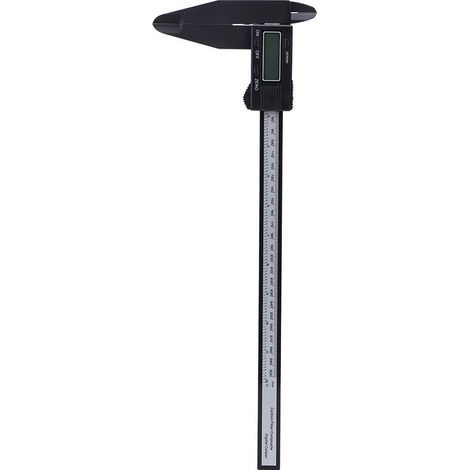 Pied à coulisse électronique numérique 150mm/300mm, règle en carbone avec outil de mesure à longue machoire, pied à coulisse électronique 300mm (1/5)