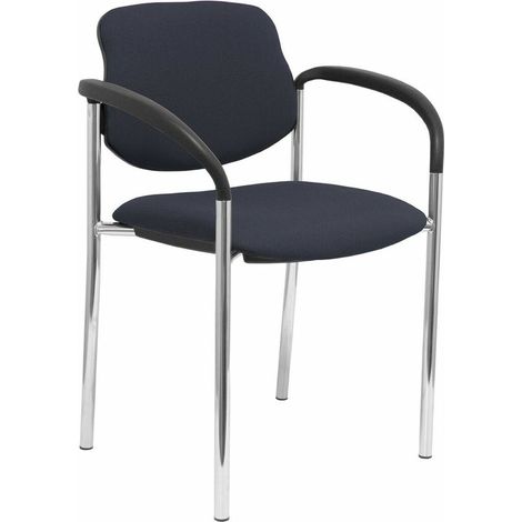Sedia per Reception Villalgordo Piqueras y Crespo LI600CB Grigio scuro