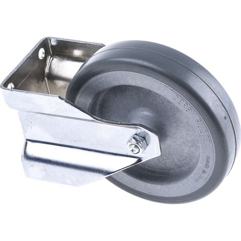 Roulettes industrielles Fixe RS PRO, Diam 100mm, 60kg ( Prix pour 1 )