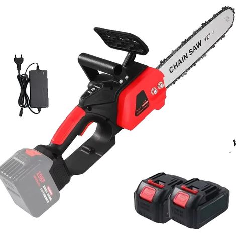 Motosierra eléctrica, 30 cm, motor sin escobillas, 12 pulgadas (1/2)