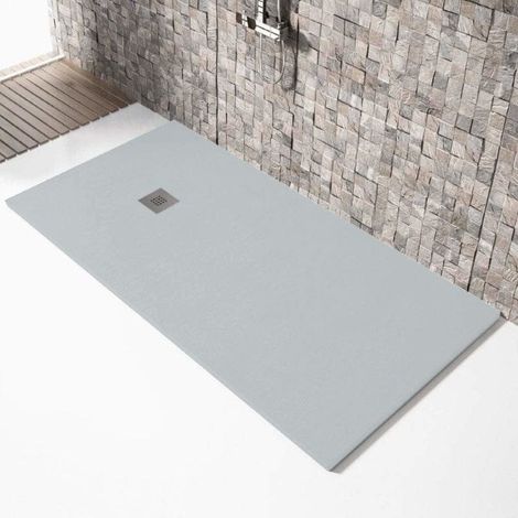 Plato de ducha resina MADISON ceniza  80x100cm
