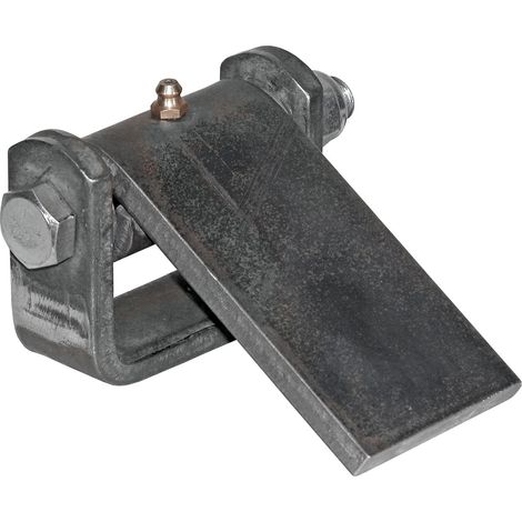 Charnière de porte en acier formé avec raccords de graisse – 9,85 x 10,9 x 6,1 cm de haut