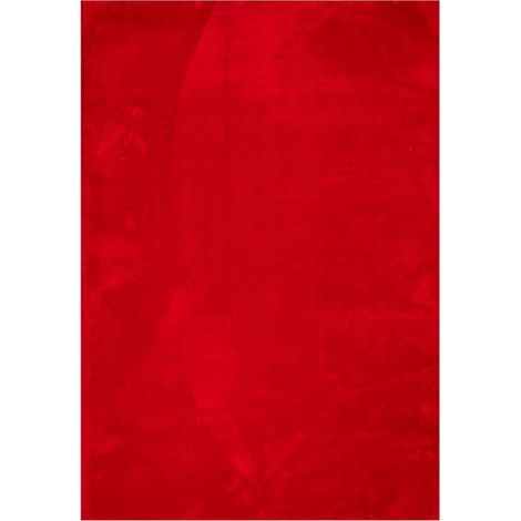 Maison Exclusive - Teppich HUARTE Kurzflor Weich und Waschbar Rot
