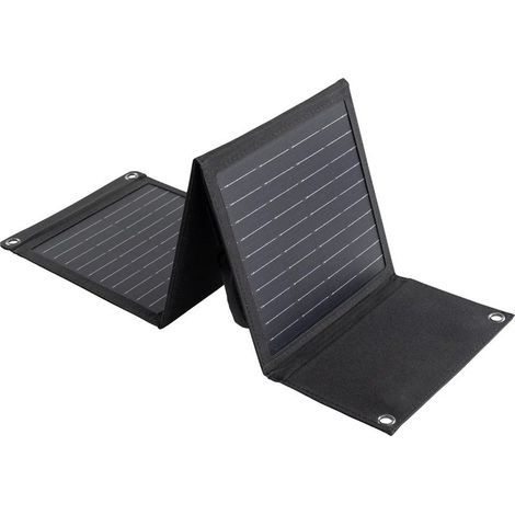 [NEUWERTIG] B-Ware Dörr Solar-Powerbank 10000 mAh 21W XL monokristallin USB Ladegerät schwarz (1/2)