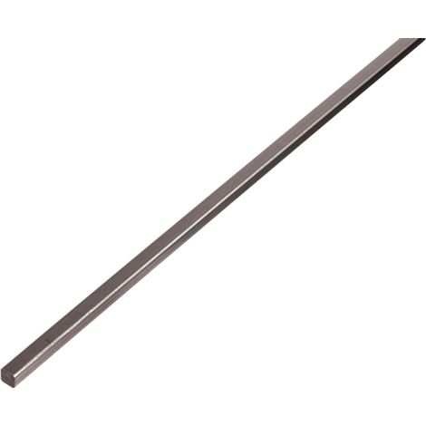 ALBERTS Vierkantstange, Stahl roh, warmgewalzt, LxBxH 1000 x 6 x 6 mm (1/3)
