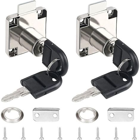 Universal Push Lock Furniture Key Box White