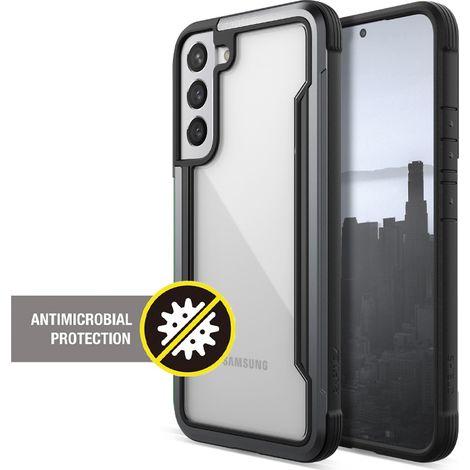 Funda X-Doria Raptic Shield Pro para Samsung Galaxy S22+ 5G (Protección antimicrobiana) (Negra) (1/5)