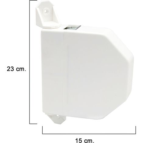 Nastro raccoglitore cieco pieghevole bianco 22 mm. (1/3)