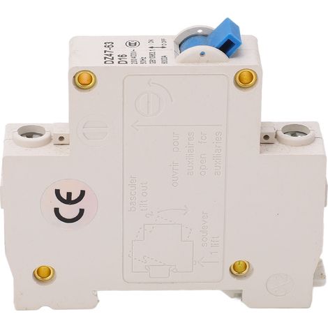 Leitungsschutzschalter (Miniatur), Schaltvermögen 63 A – 4500 A, elektrische Schutzvorrichtung, Leitungsschutzschalter, 230 V – 400 V (1/5)
