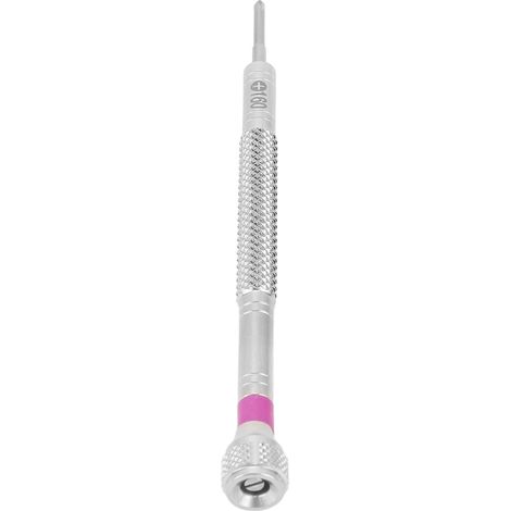 Tournevis de montre en acier inoxydable, tournevis cruciforme multifonctionnel pour la réparation de verres de montre, 1,6 mm / 0,063 po (1/5)