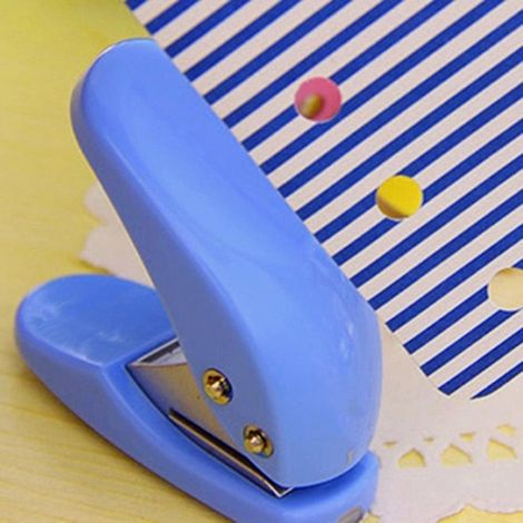 Mini-Kartenlocher für DIY-Projekte, Bastelarbeiten, Kreismuster, Scrapbooking, Bürobedarf, Handlocher (1/5)
