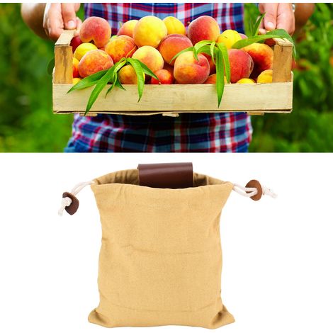 Campingtasche zum Obstpflücken, Werkzeugtasche zum Tragen am Gürtel, Dschungel-Aufbewahrungstasche, Khaki (1/5)