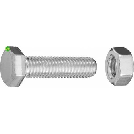 Bulloni testa esagonale DIN 933 - M8 x 30 - 40 pz. (1/2)