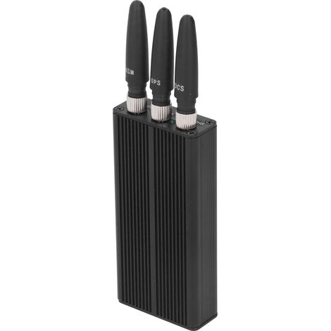 Testeur anti-pistage à 3 voies, bloqueur de signal de position, détecteur de localisation et protecteur avec batterie, prise UE AC110-240V (1/5)