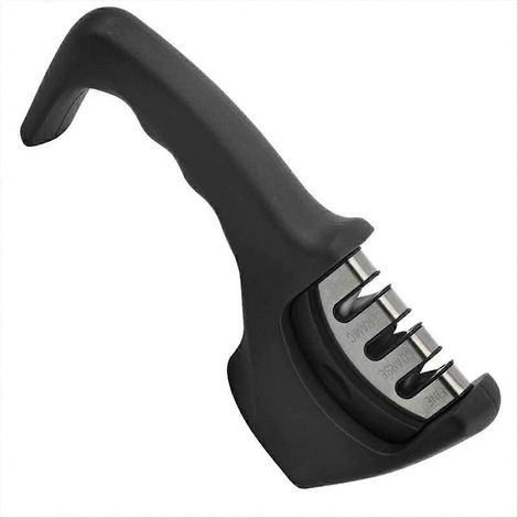 Accessoires de cuisine pour couteaux : Affûteur de couteaux en 3 étapes – Répare, restaure et polit les couteaux (1/5)