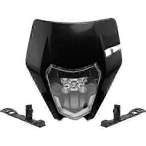 Plaque de phare pour moto KTM EXC, phares LED Supermoto Enduro 2007-2020 XC SX MX Dirt Bike Motocross, cadre de véhicule motorisé (HL101-5-1)