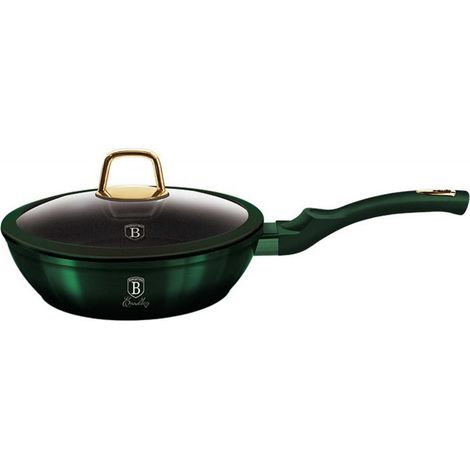 Sartén Berlinger Haus de titanio de 24 cm, BH-6049, color esmeralda (1/5)