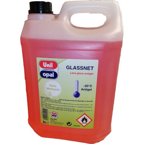Lave glace antigel bidon de 5L - UNIL OPAL - GLASSNET
