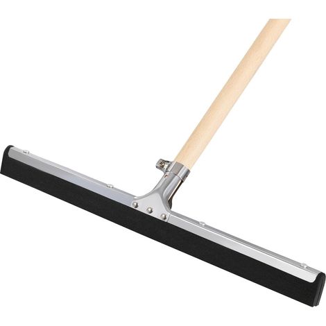 KOTARBAU® Raclette Sol - Acier - 45 cm - avec Manche en Bois 150 cm - Balai Raclette Sol Caoutchouc - Balai Mousse - Intérieur Extérieur -idéal pour Garage - Douche - Salle De Bain - Terrasse (1/5)