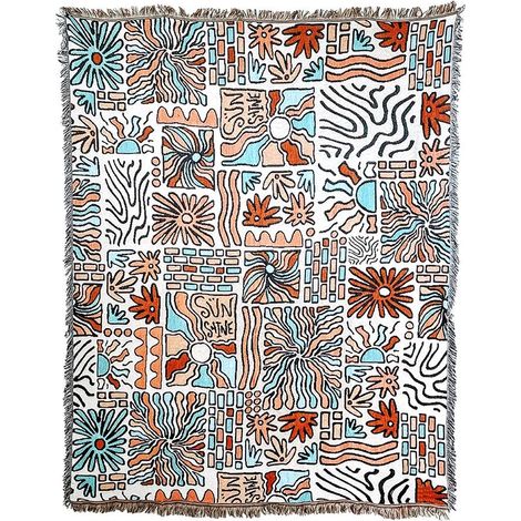 Plaid de plage XT2022-11 130x150cm coton polyester tissage triple couche doux durable multifonctionnel (1/4)