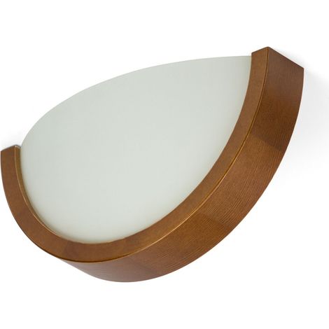 Wandleuchte aus Holz ORION 275 Rustikal Halbdeckenleuchte