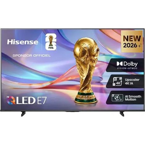HISENSE Téléviseur 108 cm QLED UHD 4K - 43E7S
