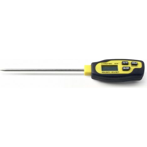 TROTEC Termometro BT20 - termometro a penetrazione per cucina, commercio al dettaglio, artigianato, industria, laboratorio - campo di misura da -40 °C a +250 °C (1/5)
