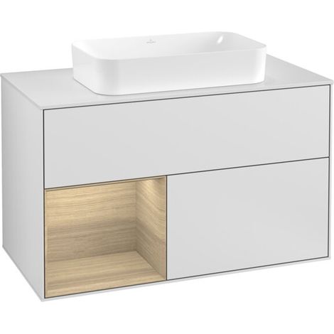 Villeroy & Boch G241PCMT Armoire sous lavabo Finion G24 (1/2)