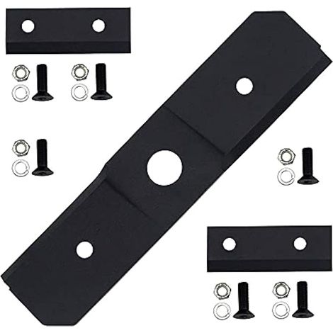 Mowerhub 781-0490 742-0571 Kit de lames de chipper/broyeur compatible avec MTD/Troy-Bilt/Craftsman 981-0490 781-0490 942-0571 742-0571 (981-0490 & 942-0571) ) (1/5)