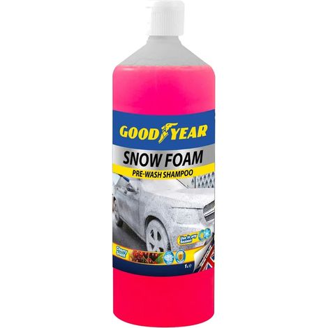 Goodyear Car Cherry Hi Pre Wash Snow Foam Shampoo Soap Cleaning Clearer Spray 1l