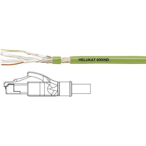 [NEUWERTIG] Helukabel 806621 1 Rj45 Netzwerkkabel Patchkabel Cat 6a S/Ftp 3.00 M Grün Kabel