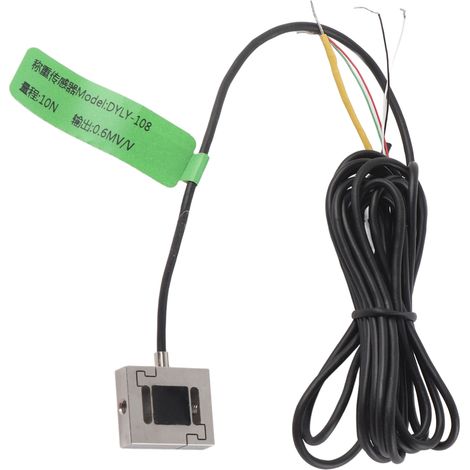 Capteur de force de traction/pression en acier inoxydable, cellule de charge type S, 5‑15V (1/5)