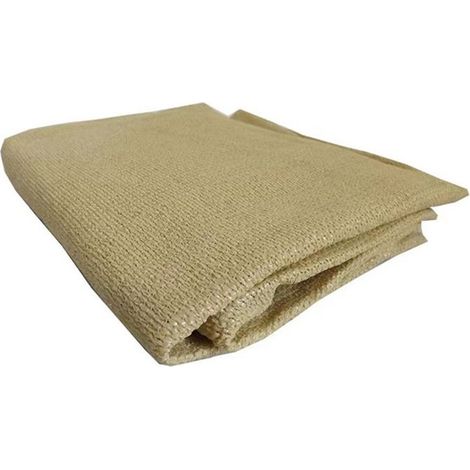 Voile d'ombrage triangulaire, mesurant 3,6 x 3,6 x 3,6 mètres, protection UV à 95 %, fabriquée en matériau HDPE respirant, adaptée aux jardins, balcons et terrasses. (1/5)