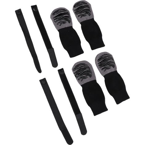 Chaussettes pour chien, résistantes à la pluie, antidérapantes, confortables, en coton, élégantes, protection des pieds de chat de petite et moyenne taille, XL (1/5)