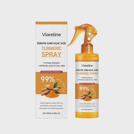Spray nettoyant au curcuma pour le corps - Hydratation, nutrition et adoucissement de la peau (100ml) (1/5)