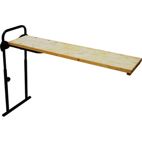 Echelle Direct – Taquet d'escalier pour échelle – Réglage hauteur 63-105 cm – Planche contreplaqué 25mm – Capacité 320 kg – QTAQUETPRCTP (1/7)