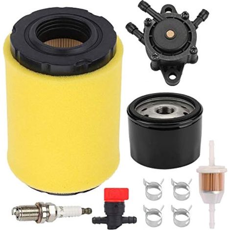 MIU14395 Filtre à air avec pompe à carburant Remplacement pour John Deere D100 D105 D110 D130 D140 D160 D170 D125 L105 L107 LA135 Tracteur de tondeuse Briggs 796031 591334 594201