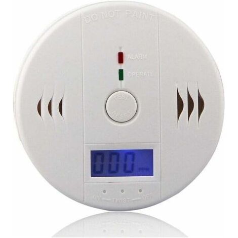 Detector Carbon Monoxide Detector with Led Display / Electronic Sensor Carbon Monoxide Alarm Detector Carbon Monoxide Detector (1/4)