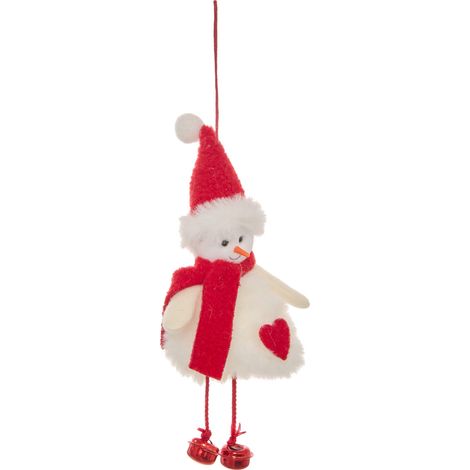Sospensione 7ass 19cm blc red - Feeric lights & christmas (1/5)
