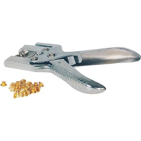 Pinza per Occhielli Professionale Occhiellatrice + 100 occhielli Ø 4,5 Masidef